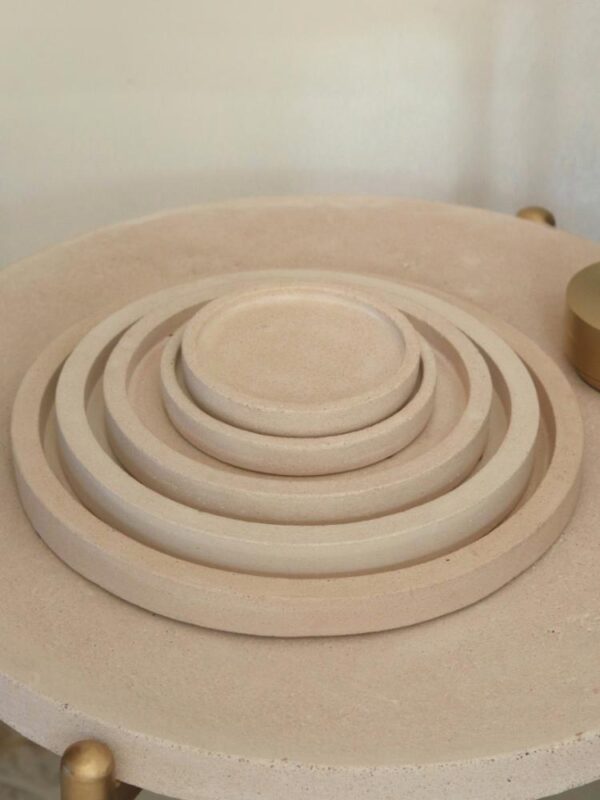 صينية دائرية